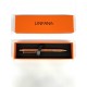 LINFANC Ballpoin Pen Rose Gold Metal Body,Medium Point Smooth Writing Black Ink Pen, with Pen Box, 1pc, 0.7mm, Rose Gold color